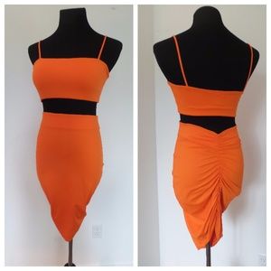 Geebin Flores Matching top & skirt set